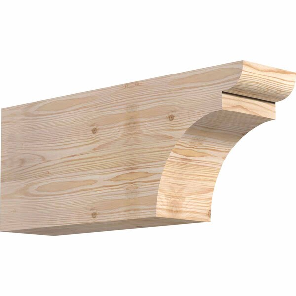 Ekena Millwork Yorktown Smooth Rafter Tail, Douglas Fir, 5 1/2"W x 10"H x 24"L RFT06X10X24YOR00SDF - main